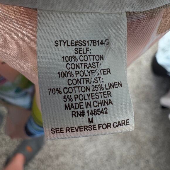 Cyrena embroidered patchwork tunic dress M boho western Coastal Cowgirl - Picture 8 of 11